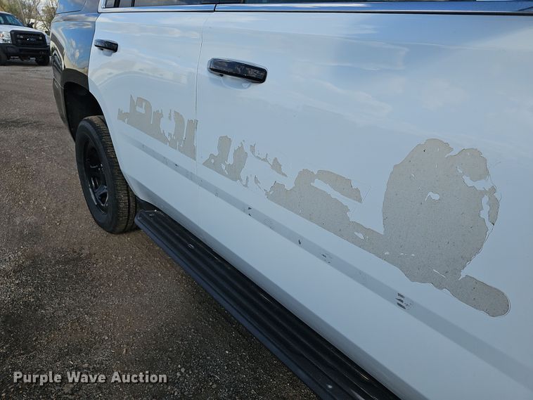 image for item DQ5341 2019 Chevrolet Tahoe Police SUV