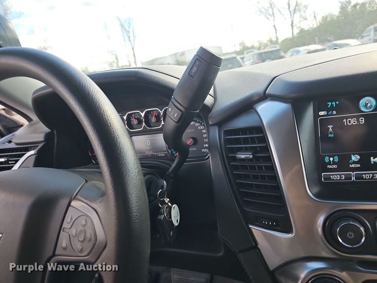 image for item DQ5341 2019 Chevrolet Tahoe Police SUV