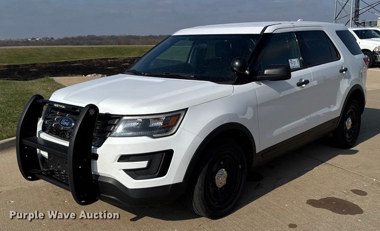 image for item DT0688 2017 Ford Explorer Police Interceptor SUV