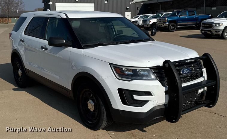 image for item DT0688 2017 Ford Explorer Police Interceptor SUV