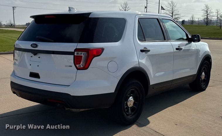 image for item DT0688 2017 Ford Explorer Police Interceptor SUV