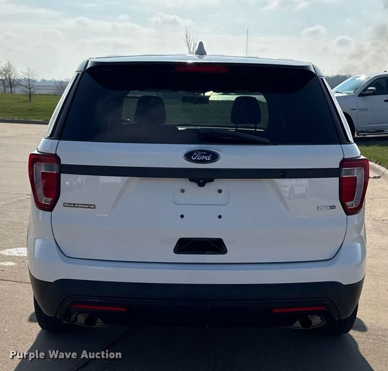 image for item DT0688 2017 Ford Explorer Police Interceptor SUV