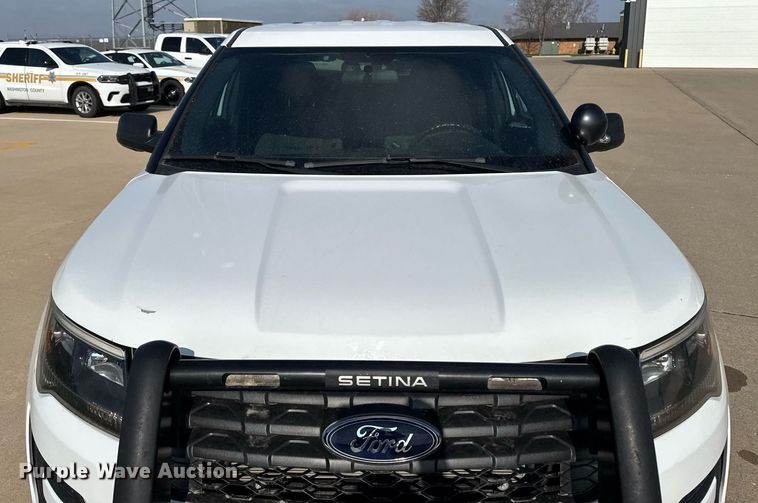 image for item DT0688 2017 Ford Explorer Police Interceptor SUV