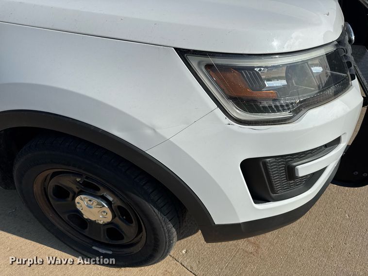 image for item DT0688 2017 Ford Explorer Police Interceptor SUV