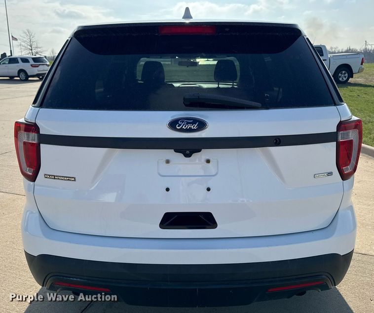 image for item DT0688 2017 Ford Explorer Police Interceptor SUV