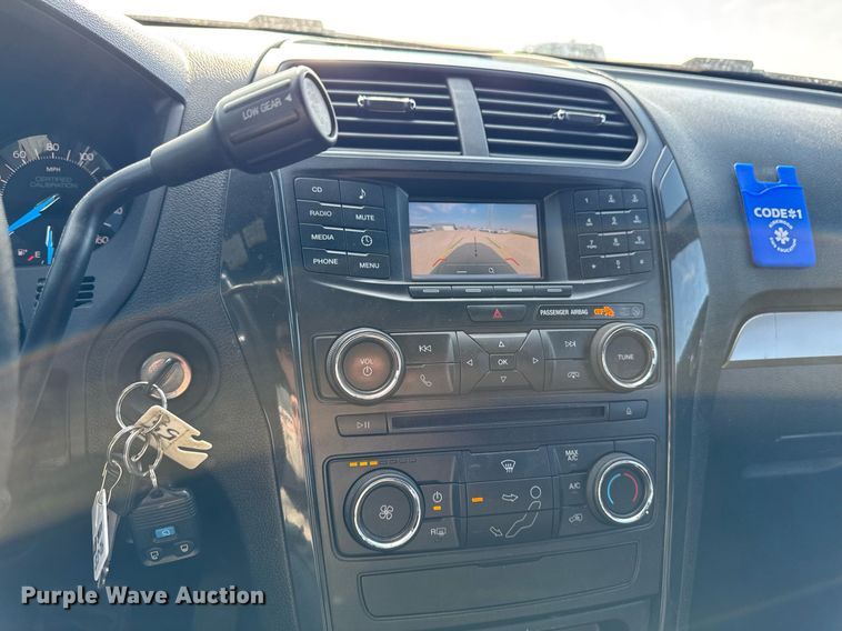 image for item DT0688 2017 Ford Explorer Police Interceptor SUV