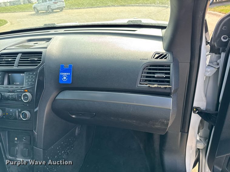 image for item DT0688 2017 Ford Explorer Police Interceptor SUV