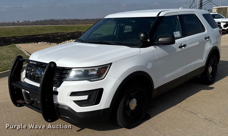 image for item DT0689 2017 Ford Explorer Police Interceptor SUV