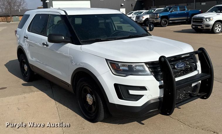 image for item DT0689 2017 Ford Explorer Police Interceptor SUV