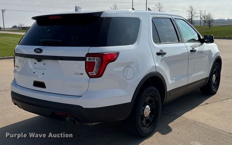 image for item DT0689 2017 Ford Explorer Police Interceptor SUV