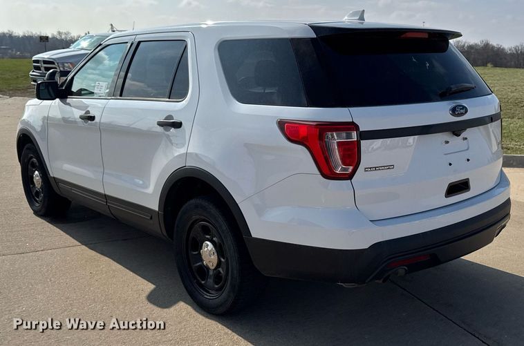 image for item DT0689 2017 Ford Explorer Police Interceptor SUV