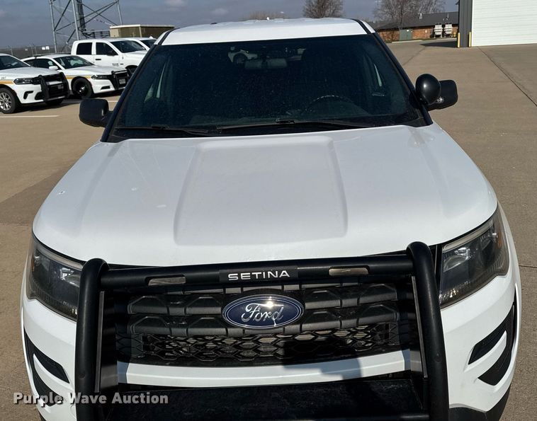 image for item DT0689 2017 Ford Explorer Police Interceptor SUV