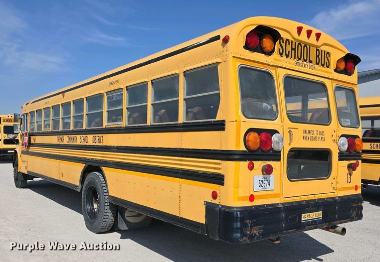 image for item DT6787 2001 Blue Bird 3800 school bus