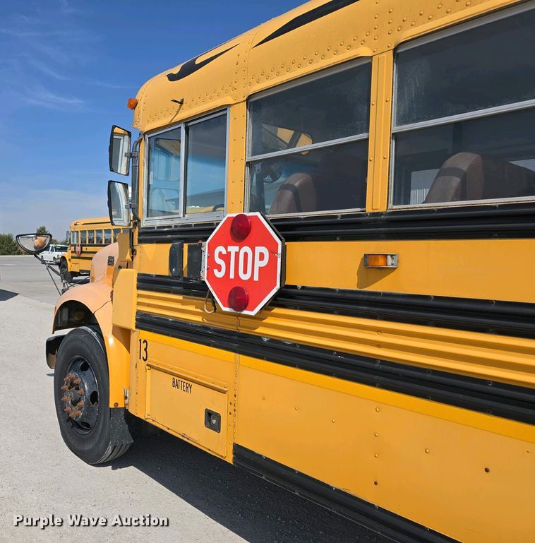 image for item DT6787 2001 Blue Bird 3800 school bus
