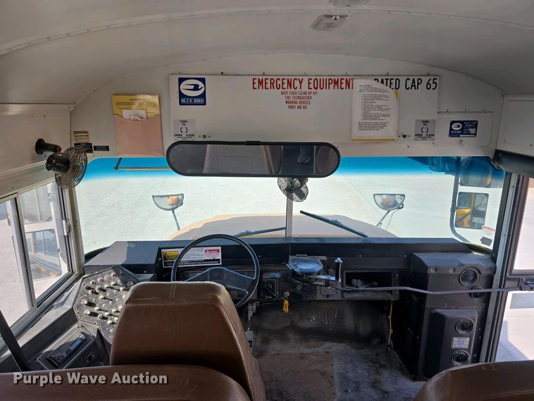 image for item DT6787 2001 Blue Bird 3800 school bus