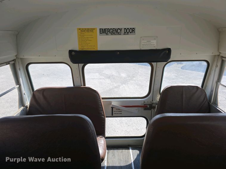 image for item DT6787 2001 Blue Bird 3800 school bus