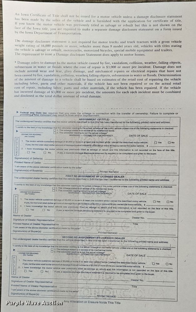 image for item DT6805 1993 Trail King TK54BDU-402 bottom dump trailer