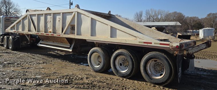 image for item DT7120 1993 Ranch bottom dump trailer