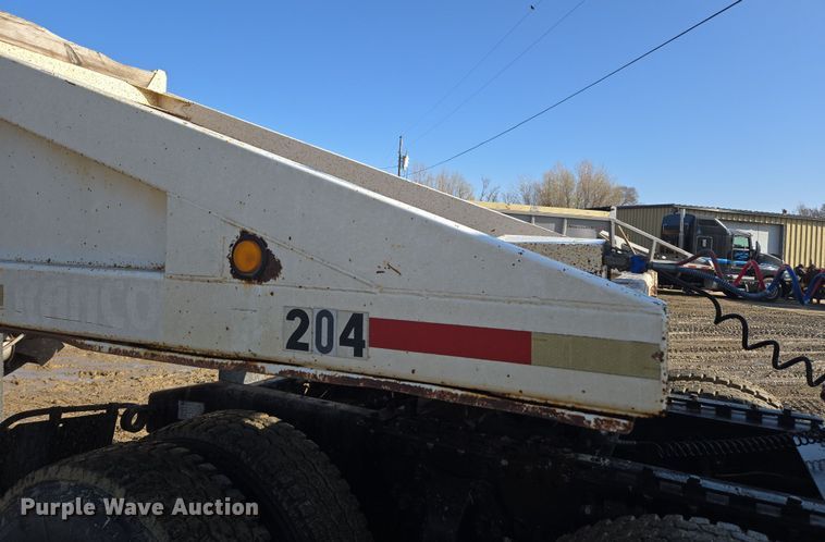 image for item DT7120 1993 Ranch bottom dump trailer
