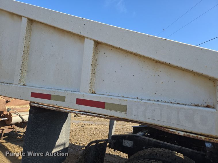 image for item DT7120 1993 Ranch bottom dump trailer