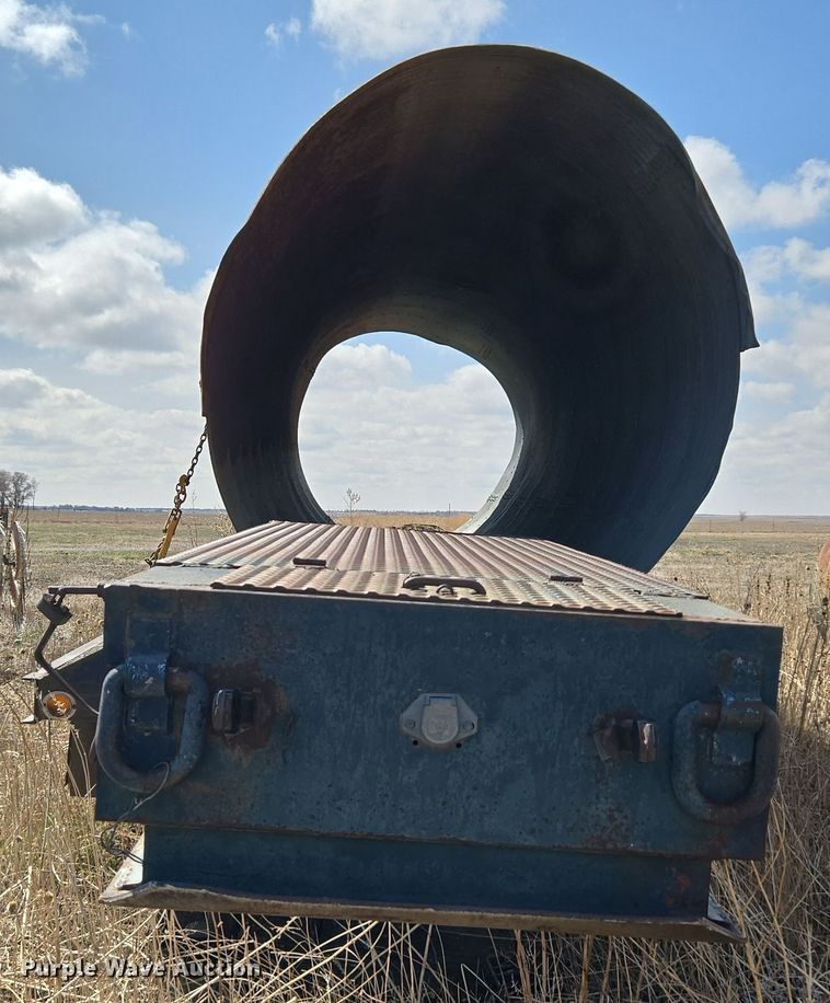 image for item DT7123 1955 Checker Cab M270A1 CCM21 drop deck equipment trailer