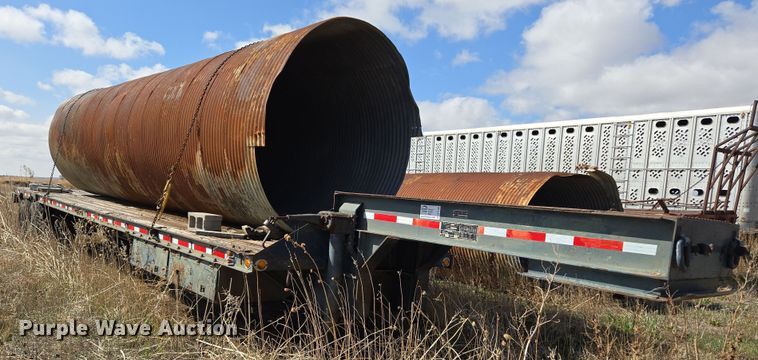 image for item DT7123 1955 Checker Cab M270A1 CCM21 drop deck equipment trailer