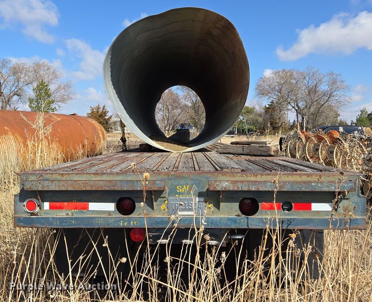 image for item DT7123 1955 Checker Cab M270A1 CCM21 drop deck equipment trailer