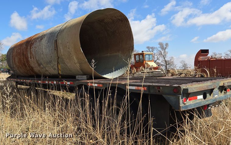 image for item DT7123 1955 Checker Cab M270A1 CCM21 drop deck equipment trailer