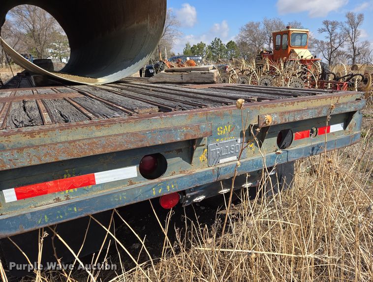 image for item DT7123 1955 Checker Cab M270A1 CCM21 drop deck equipment trailer