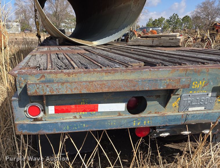 image for item DT7123 1955 Checker Cab M270A1 CCM21 drop deck equipment trailer