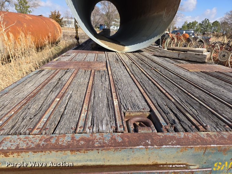 image for item DT7123 1955 Checker Cab M270A1 CCM21 drop deck equipment trailer