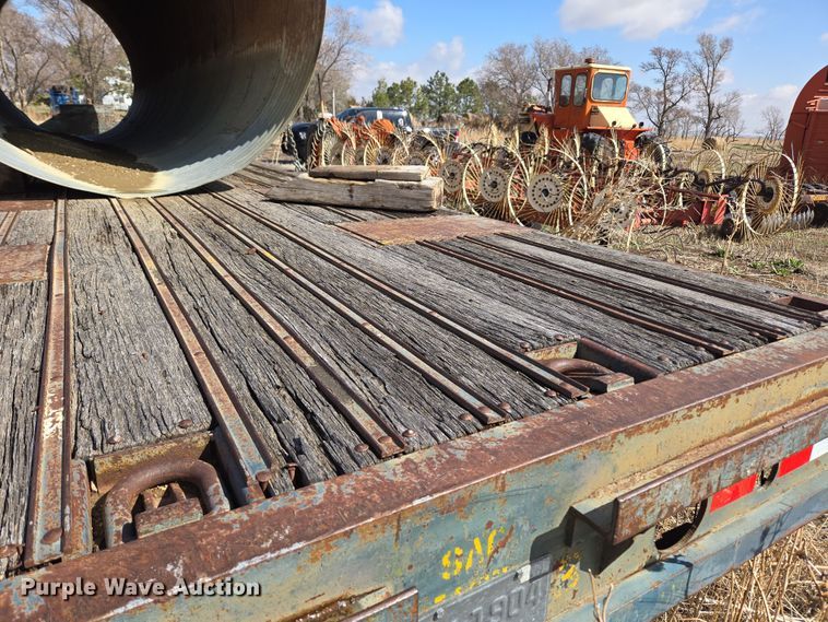 image for item DT7123 1955 Checker Cab M270A1 CCM21 drop deck equipment trailer