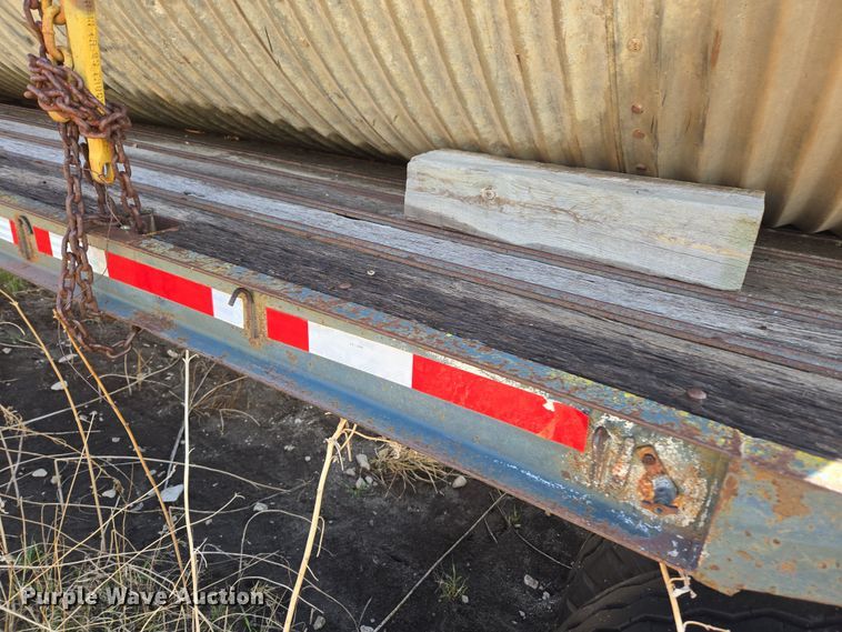 image for item DT7123 1955 Checker Cab M270A1 CCM21 drop deck equipment trailer