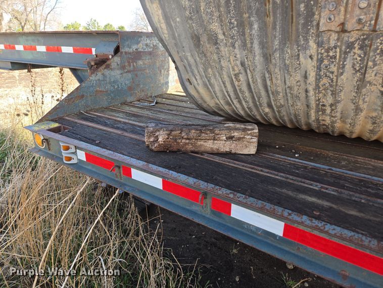 image for item DT7123 1955 Checker Cab M270A1 CCM21 drop deck equipment trailer