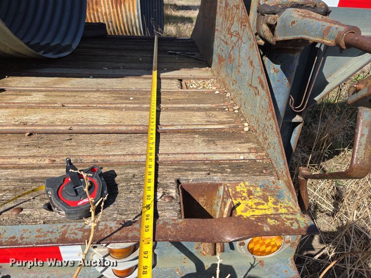 image for item DT7123 1955 Checker Cab M270A1 CCM21 drop deck equipment trailer