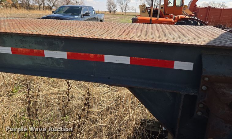 image for item DT7123 1955 Checker Cab M270A1 CCM21 drop deck equipment trailer