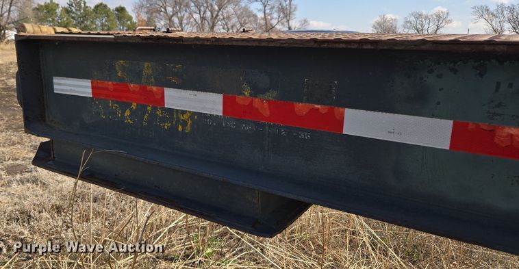 image for item DT7123 1955 Checker Cab M270A1 CCM21 drop deck equipment trailer