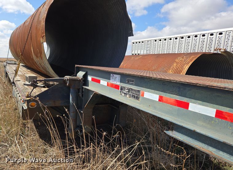 image for item DT7123 1955 Checker Cab M270A1 CCM21 drop deck equipment trailer