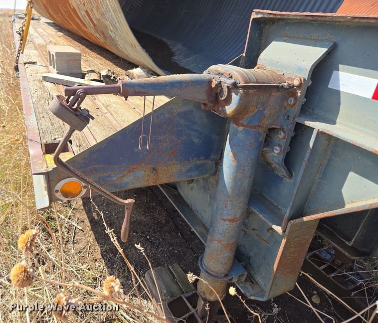 image for item DT7123 1955 Checker Cab M270A1 CCM21 drop deck equipment trailer