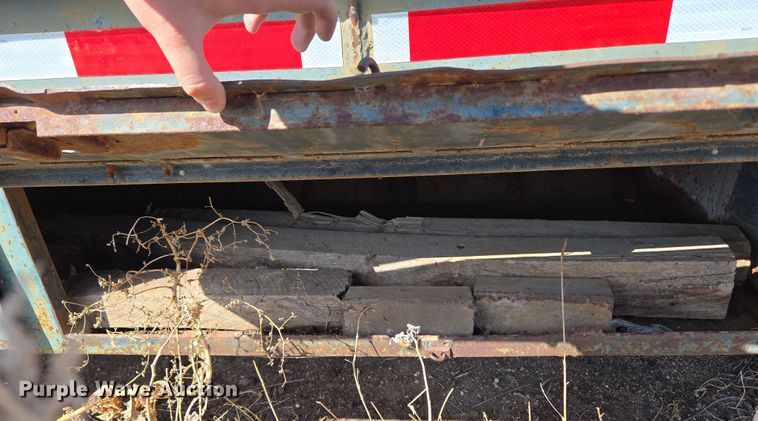 image for item DT7123 1955 Checker Cab M270A1 CCM21 drop deck equipment trailer