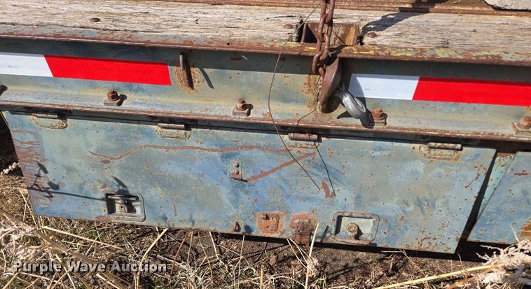 image for item DT7123 1955 Checker Cab M270A1 CCM21 drop deck equipment trailer