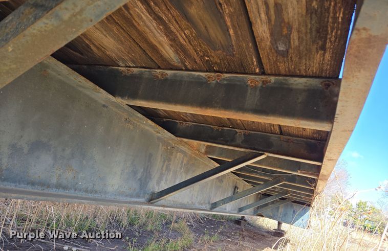 image for item DT7123 1955 Checker Cab M270A1 CCM21 drop deck equipment trailer