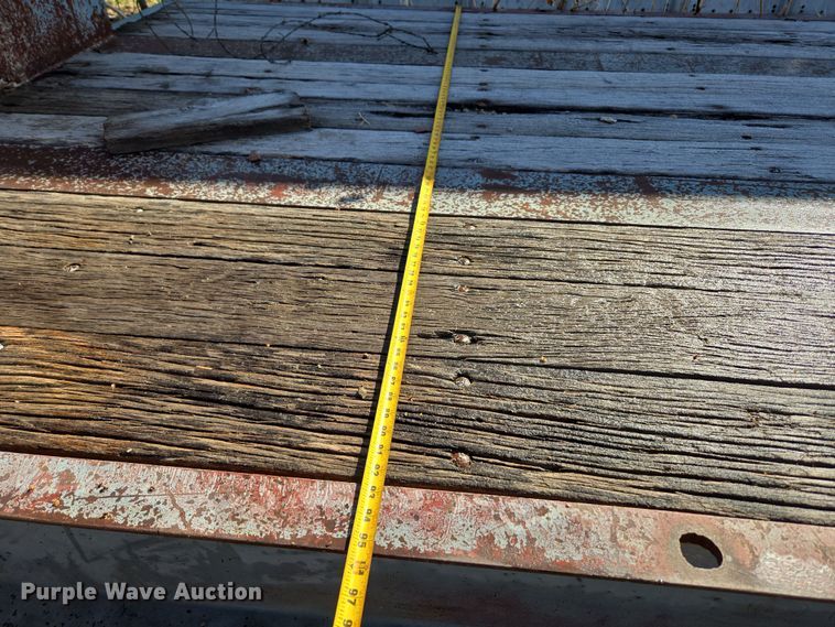 image for item DT7124 1979 Vulcan LBD-35 lowboy equipment trailer