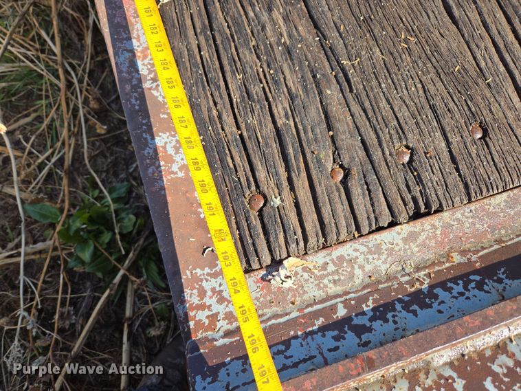 image for item DT7124 1979 Vulcan LBD-35 lowboy equipment trailer