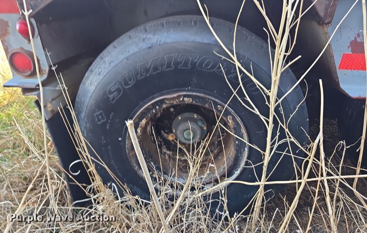 image for item DT7124 1979 Vulcan LBD-35 lowboy equipment trailer