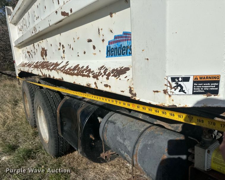 image for item DT7163 1988 Mack MR688S dump truck