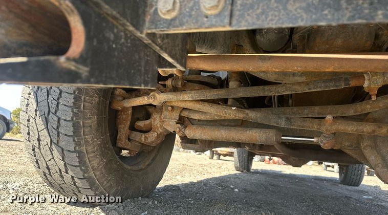 image for item DT7167 2004 Dodge Ram 2500 Quad Cab utility bed pickup truck