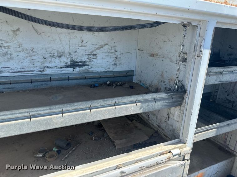 image for item DT7167 2004 Dodge Ram 2500 Quad Cab utility bed pickup truck