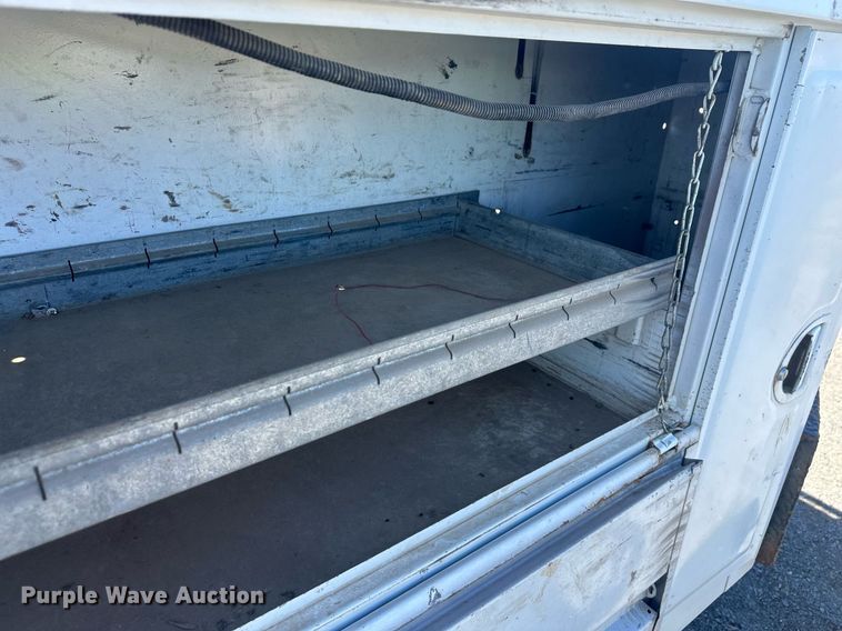 image for item DT7167 2004 Dodge Ram 2500 Quad Cab utility bed pickup truck