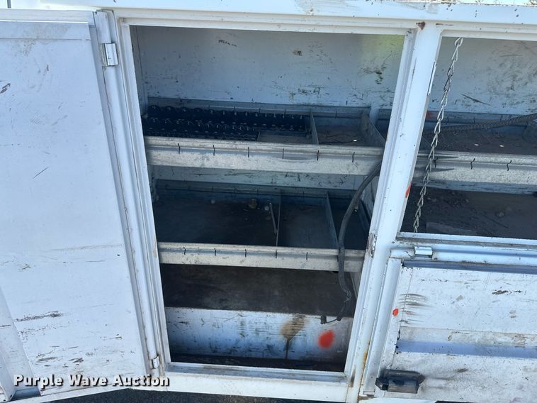 image for item DT7167 2004 Dodge Ram 2500 Quad Cab utility bed pickup truck